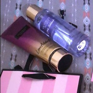 Victoria Secret 2pc Love Addict Mist & Lotion set